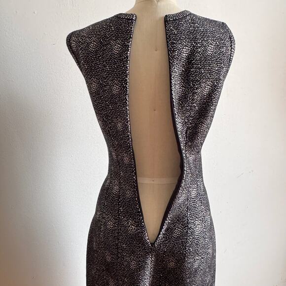 ALAÏA Mouchette Spot-Print Sleeveless Dress - Picture 8 of 12